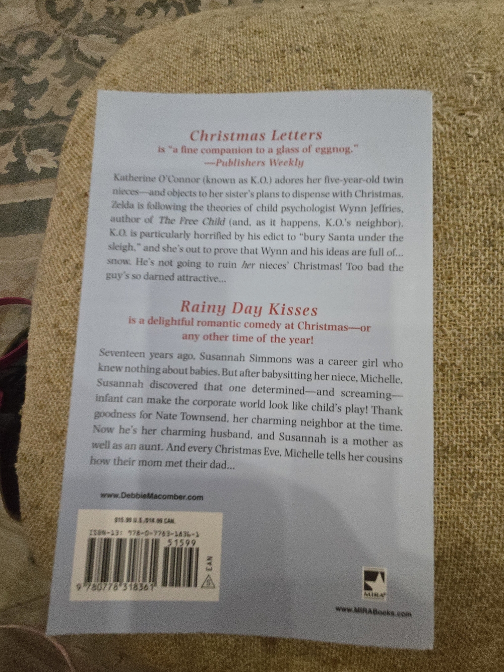Debbie Macomber Christmas Wishes Paperback - Picture 3 of 3